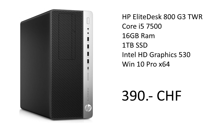 HP EliteDesk 800 G3 TWR